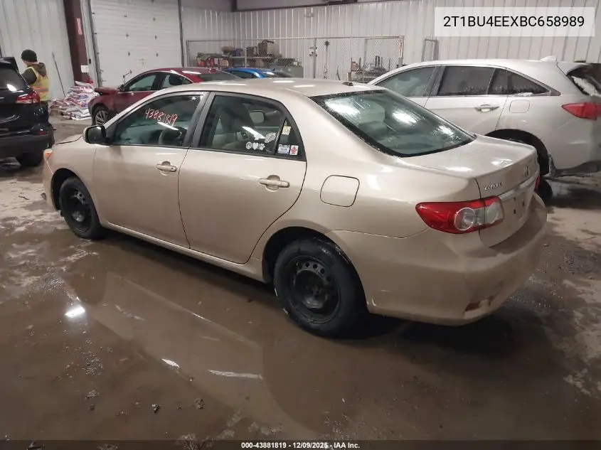 2T1BU4EEXBC658989 2011 Toyota Corolla Le