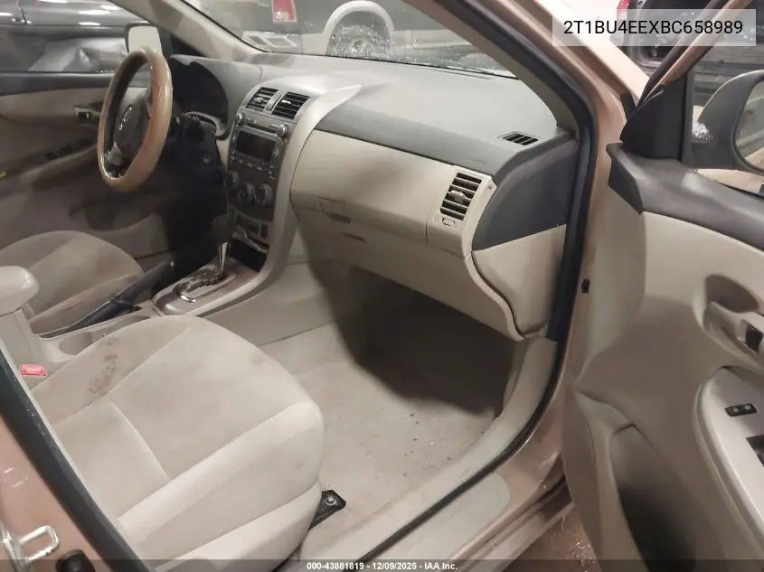 2T1BU4EEXBC658989 2011 Toyota Corolla Le