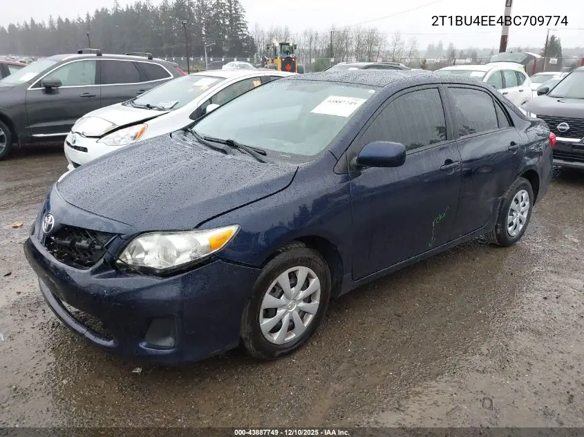 2T1BU4EE4BC709774 2011 Toyota Corolla Le