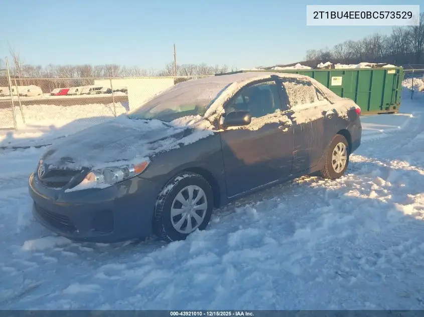 2T1BU4EE0BC573529 2011 Toyota Corolla Le
