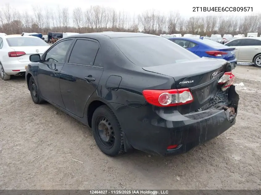 2T1BU4EE6CC809571 2012 Toyota Corolla Ce