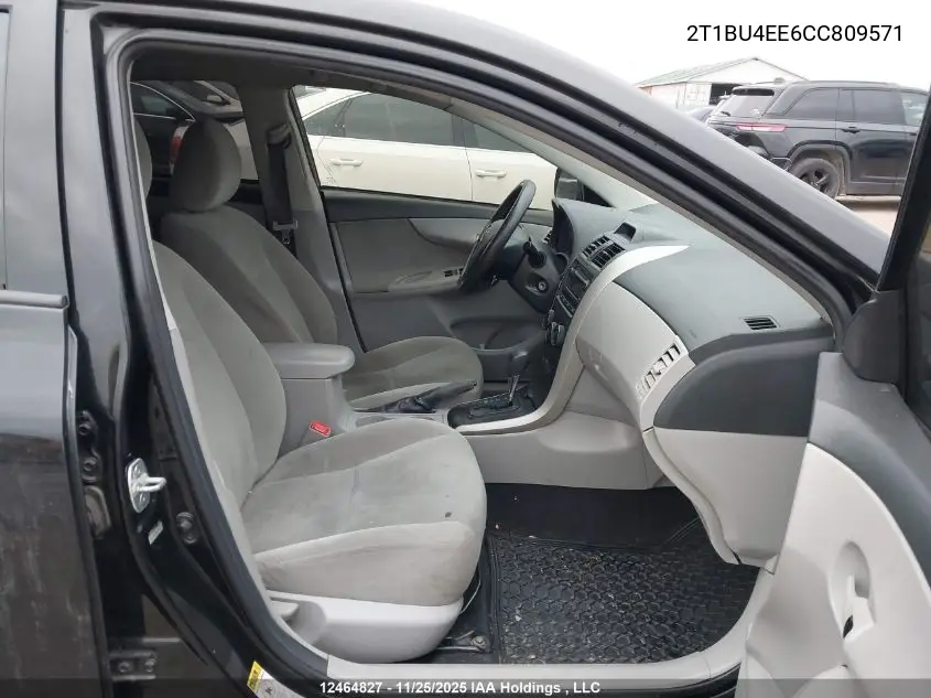 2T1BU4EE6CC809571 2012 Toyota Corolla Ce