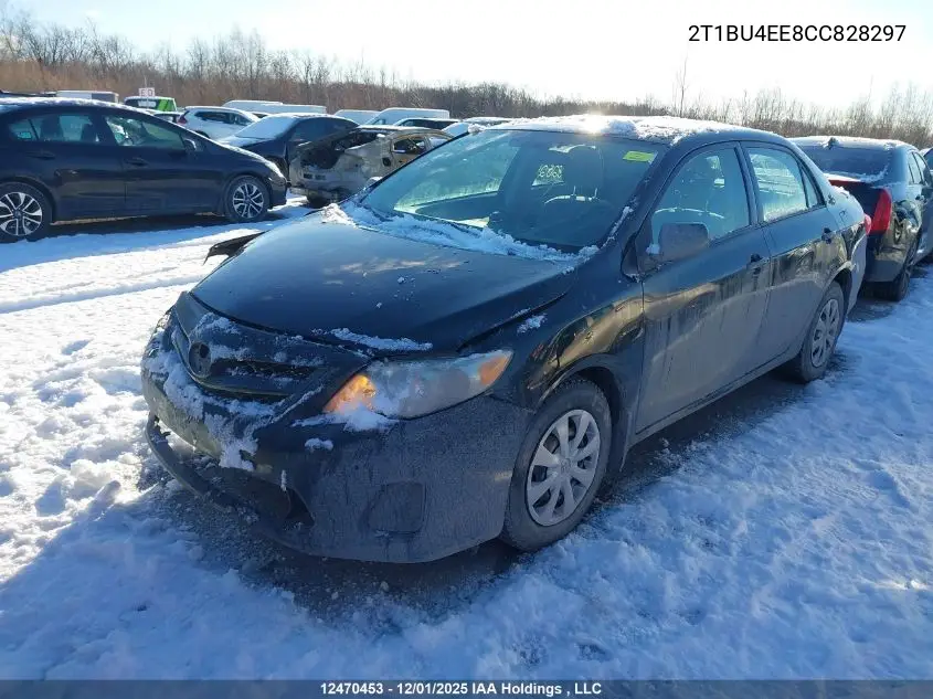 2T1BU4EE8CC828297 2012 Toyota Corolla Ce