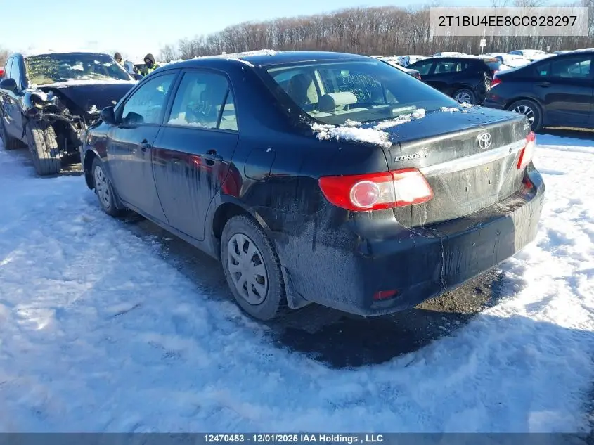 2T1BU4EE8CC828297 2012 Toyota Corolla Ce