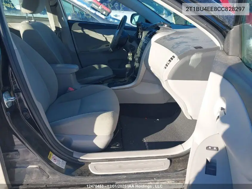 2T1BU4EE8CC828297 2012 Toyota Corolla Ce
