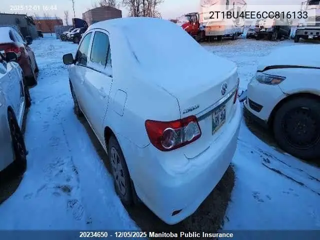 2T1BU4EE6CC816133 2012 Toyota Corolla Ce