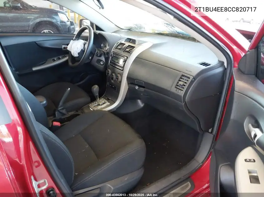 2T1BU4EE8CC820717 2012 Toyota Corolla S