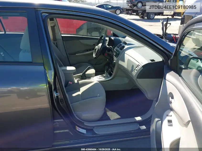 JTDBU4EE1C9180985 2012 Toyota Corolla Le