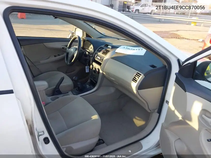 2T1BU4EE9CC870056 2012 Toyota Corolla L