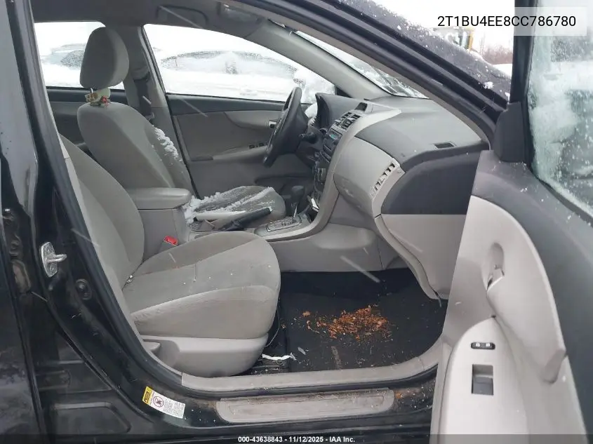 2T1BU4EE8CC786780 2012 Toyota Corolla Le