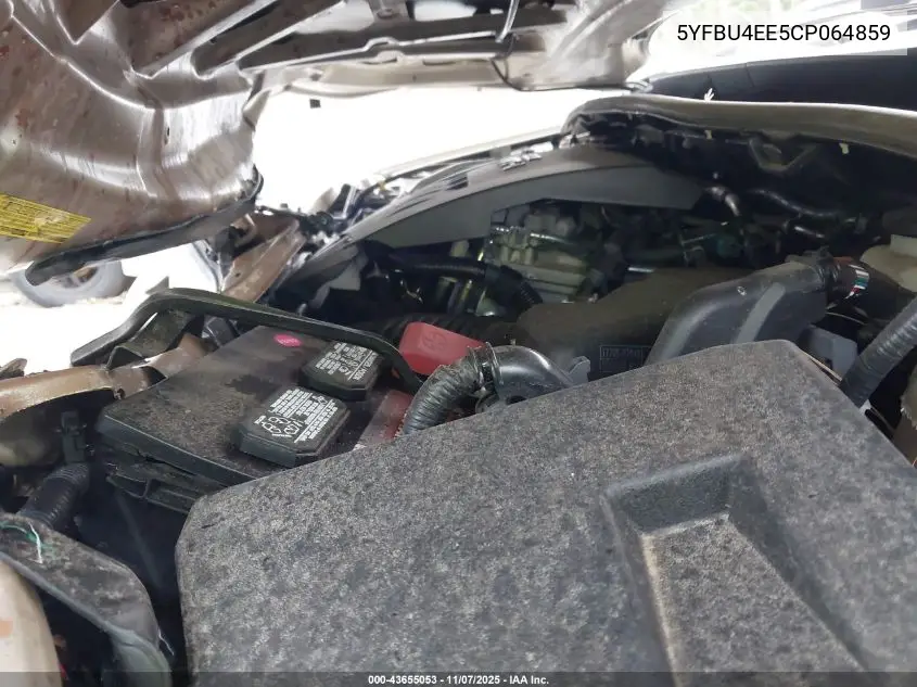 5YFBU4EE5CP064859 2012 Toyota Corolla L