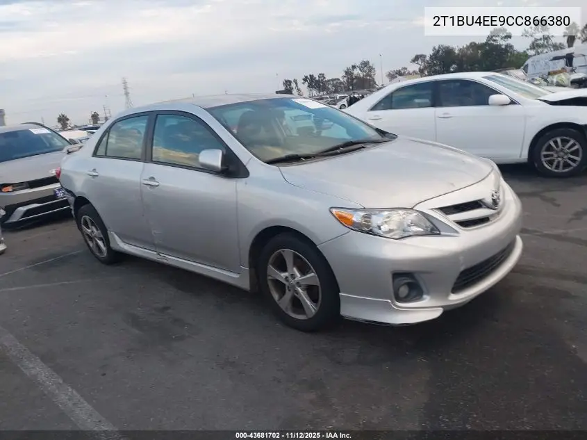 2T1BU4EE9CC866380 2012 Toyota Corolla S