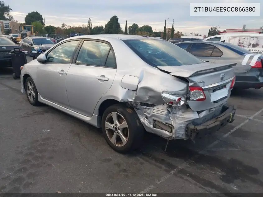 2T1BU4EE9CC866380 2012 Toyota Corolla S
