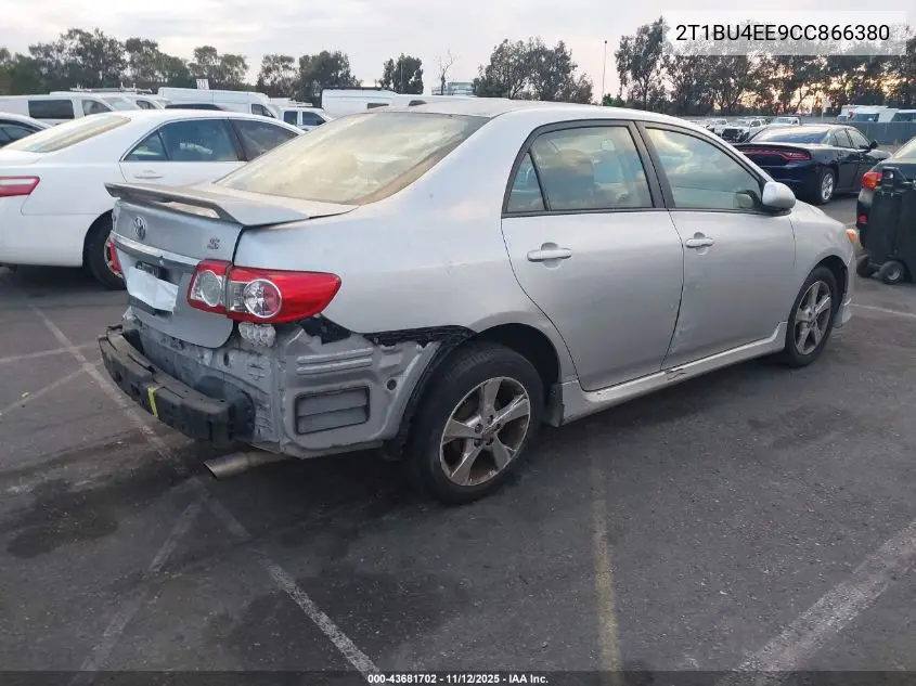 2T1BU4EE9CC866380 2012 Toyota Corolla S