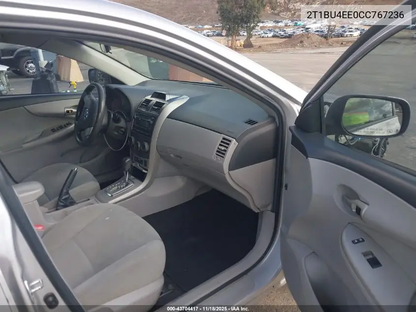 2T1BU4EE0CC767236 2012 Toyota Corolla Le