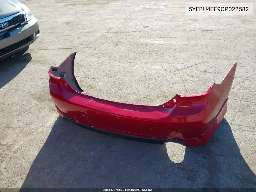 5YFBU4EE9CP022582 2012 Toyota Corolla S