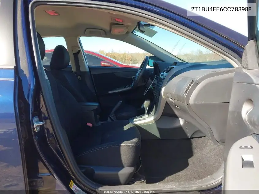 2T1BU4EE6CC783988 2012 Toyota Corolla S