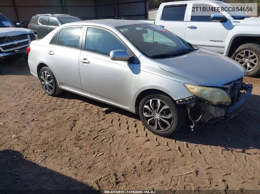2T1BU4EE8CC854656 2012 Toyota Corolla Le