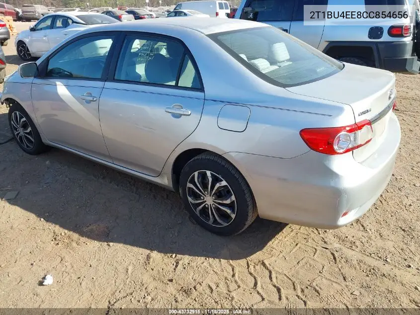 2T1BU4EE8CC854656 2012 Toyota Corolla Le