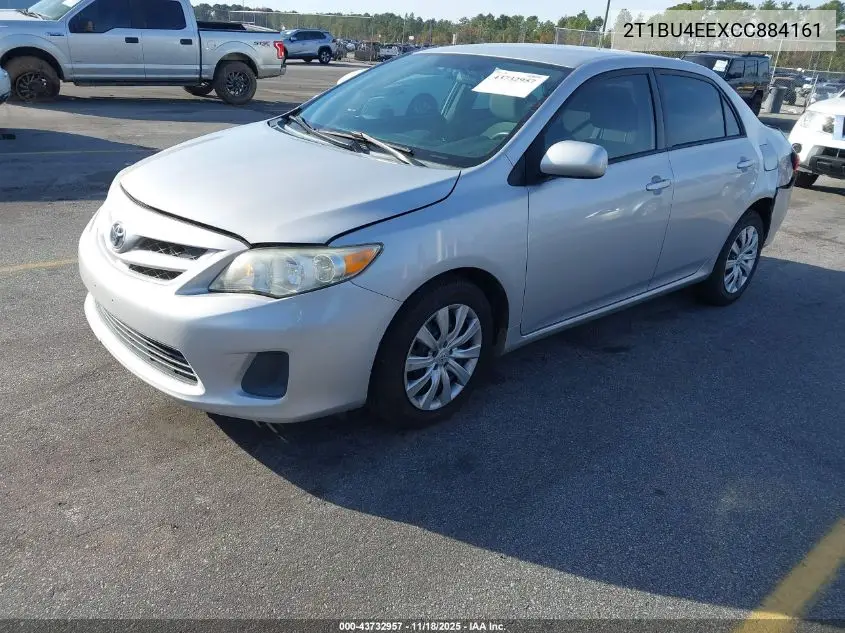 2T1BU4EEXCC884161 2012 Toyota Corolla Le