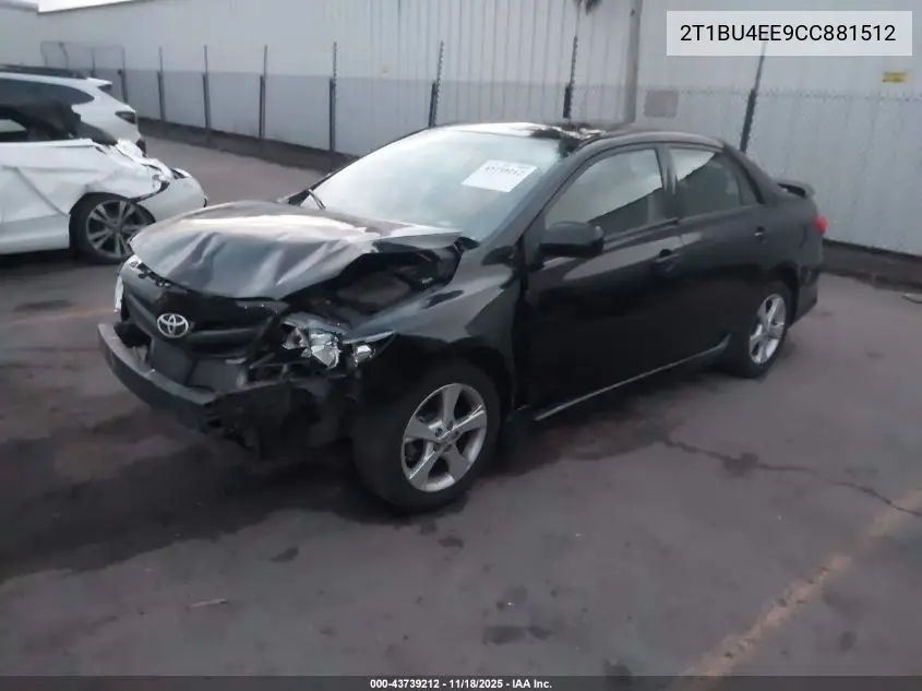 2T1BU4EE9CC881512 2012 Toyota Corolla S