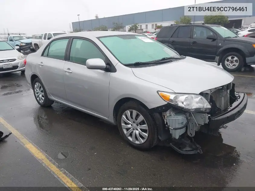 2T1BU4EE9CC796461 2012 Toyota Corolla Le