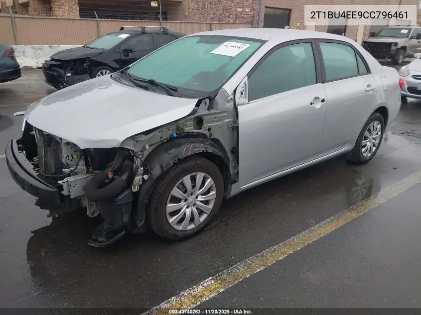 2T1BU4EE9CC796461 2012 Toyota Corolla Le