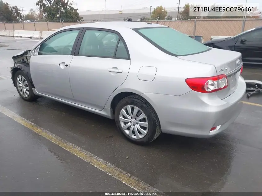 2T1BU4EE9CC796461 2012 Toyota Corolla Le