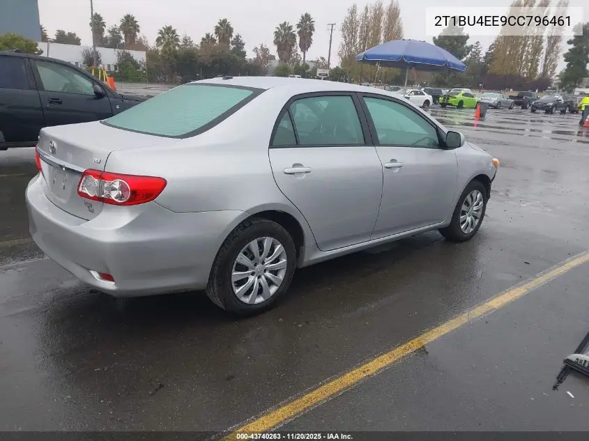 2T1BU4EE9CC796461 2012 Toyota Corolla Le