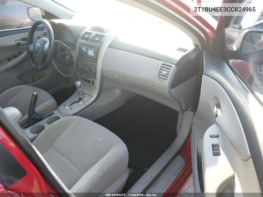 2T1BU4EE3CC824965 2012 Toyota Corolla Le