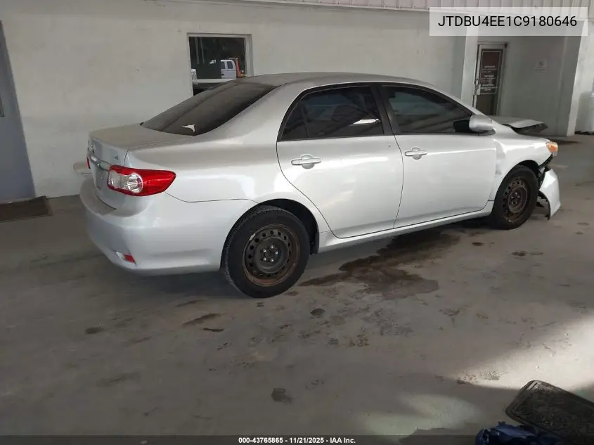 JTDBU4EE1C9180646 2012 Toyota Corolla Le