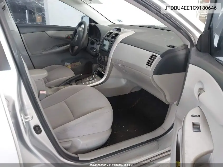 JTDBU4EE1C9180646 2012 Toyota Corolla Le
