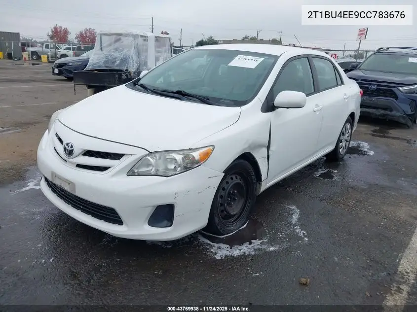 2T1BU4EE9CC783676 2012 Toyota Corolla Le