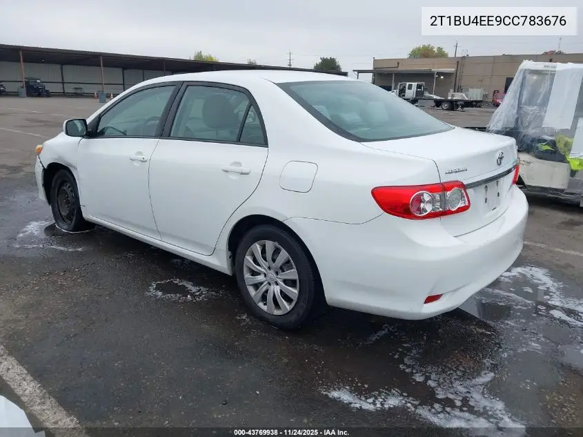 2T1BU4EE9CC783676 2012 Toyota Corolla Le