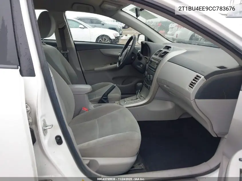 2T1BU4EE9CC783676 2012 Toyota Corolla Le
