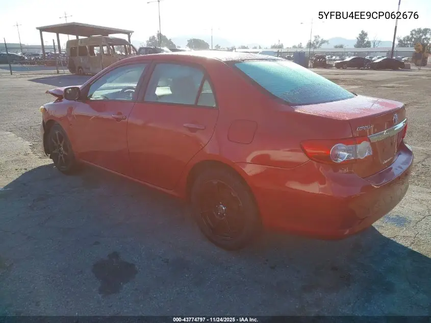 5YFBU4EE9CP062676 2012 Toyota Corolla Le