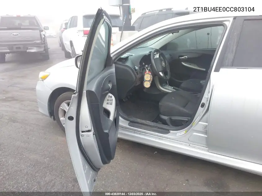 2T1BU4EE0CC803104 2012 Toyota Corolla S