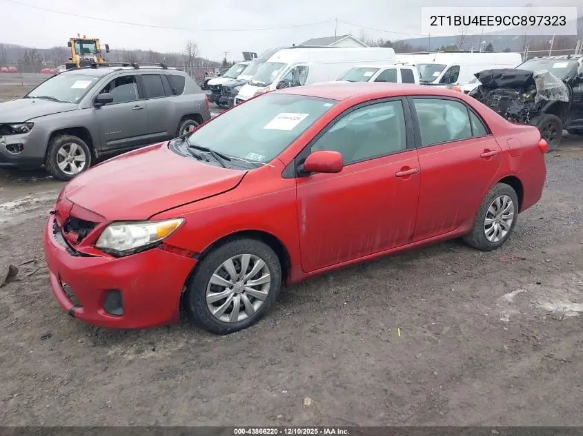 2T1BU4EE9CC897323 2012 Toyota Corolla Le