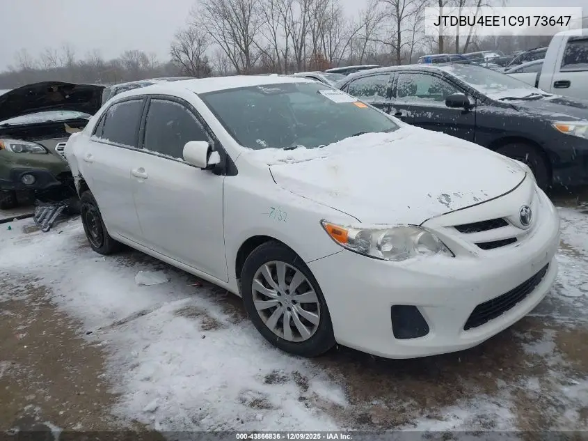 JTDBU4EE1C9173647 2012 Toyota Corolla Le