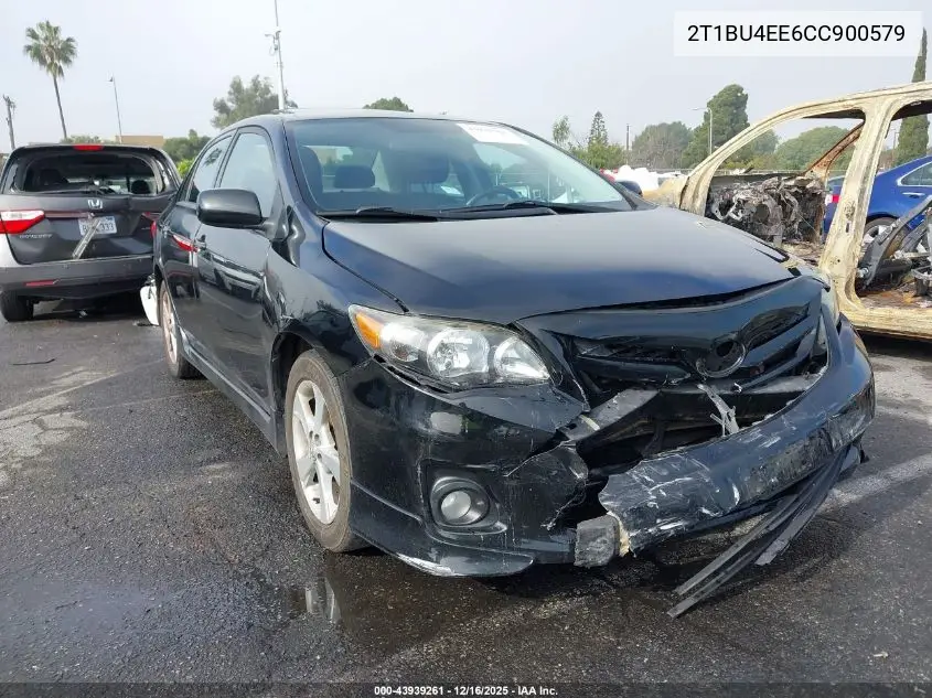 2T1BU4EE6CC900579 2012 Toyota Corolla S
