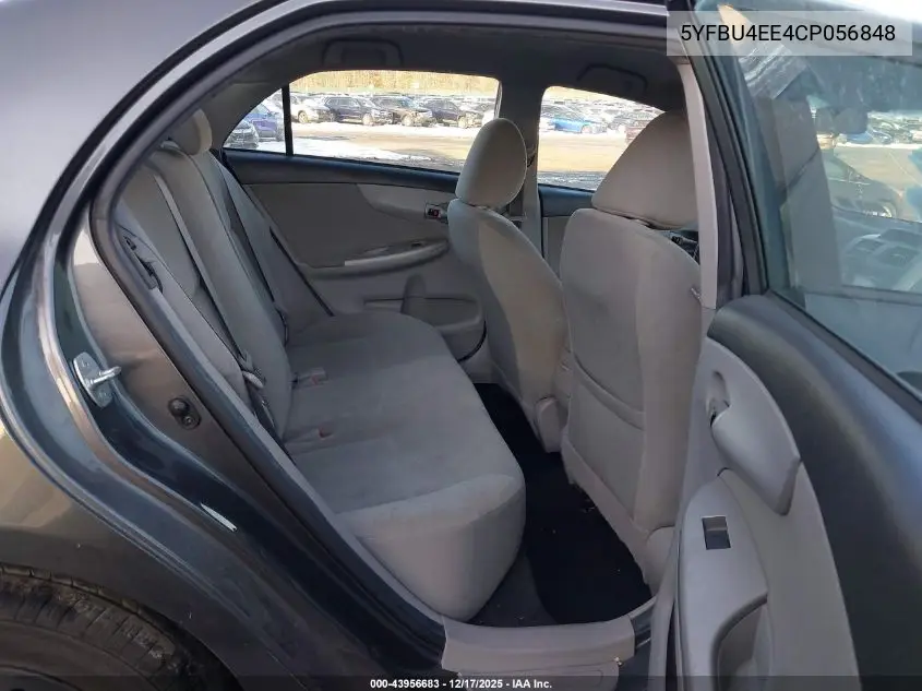 5YFBU4EE4CP056848 2012 Toyota Corolla Le