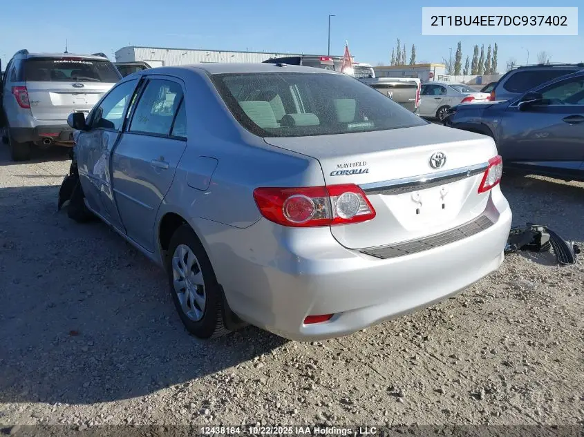 2T1BU4EE7DC937402 2013 Toyota Corolla S/Le