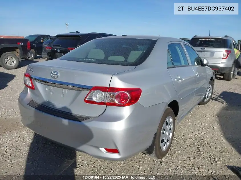 2T1BU4EE7DC937402 2013 Toyota Corolla S/Le