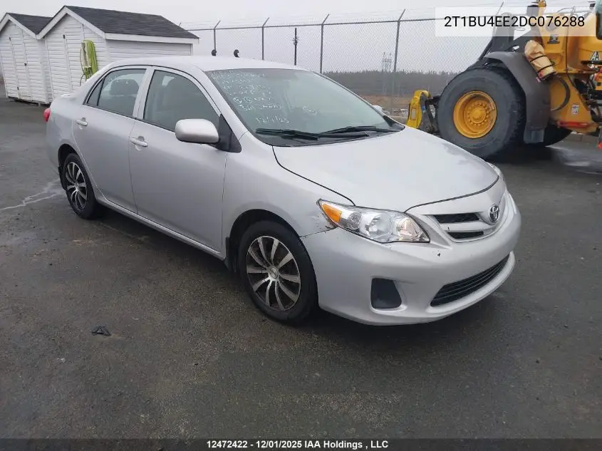 2T1BU4EE2DC076288 2013 Toyota Corolla Ce