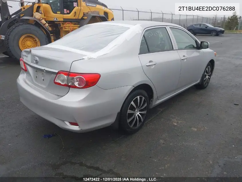 2T1BU4EE2DC076288 2013 Toyota Corolla Ce