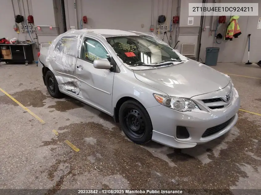 2T1BU4EE1DC924211 2013 Toyota Corolla S