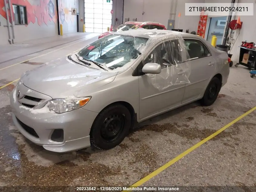 2T1BU4EE1DC924211 2013 Toyota Corolla S