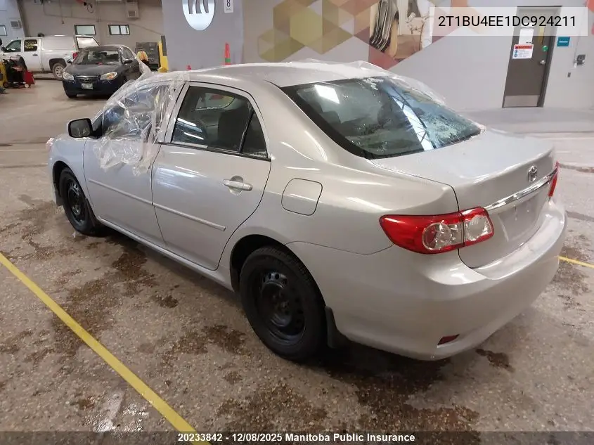 2T1BU4EE1DC924211 2013 Toyota Corolla S