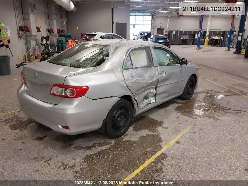 2T1BU4EE1DC924211 2013 Toyota Corolla S