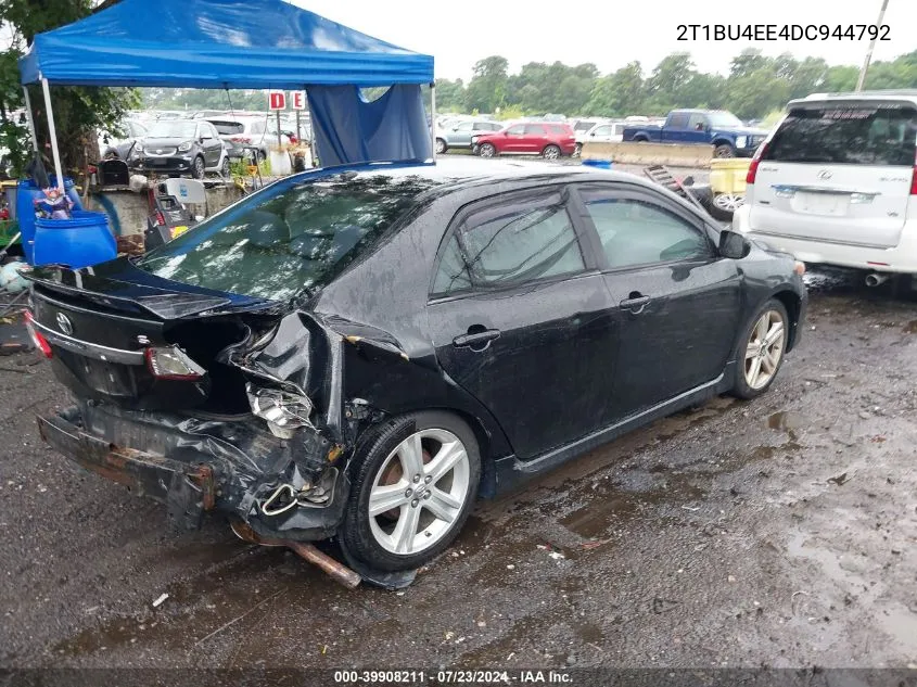 2T1BU4EE4DC944792 2013 Toyota Corolla S